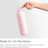 Chillys Series 2 Flip Bottle 500ml Blush Pink with Sports Lid view 4