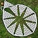 AllHeartDesires 1 Set Vintage White Full Lace Bunting Wedding Banner Garland Party Hanging Decoration