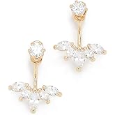 SHASHI Women's Marquis Ear Jacket Earrings