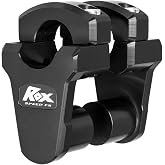 Rox Speed FX Elite Series Pivot 1-1/8" Handlebar Riser - 2in Rise - Black 1R-P2PPK