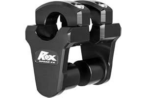 Rox Speed FX Elite Series Pivot 1-1/8" Handlebar Riser - 2in Rise - Black 1R-P2PPK