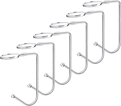 Sunshane Kerstmis Stocking Houders Mantel Haken Hanger Kerstmis Veiligheid Hang Grip Kousen Clip Voor Kerstmis Party Decoratie Amazon Nl