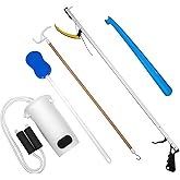 FabLife Hip Kit Daily Living Aids for Mobility, Hip Replacement Recovery, Knee and Back Surgery Includes Grabber Reacher, Bat