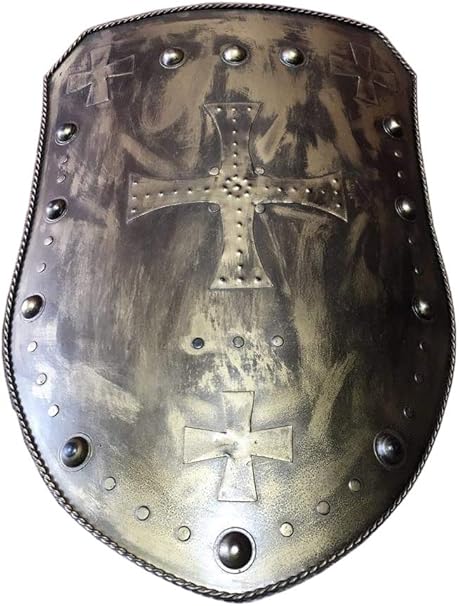 Amazon Sdbrkyh 壁掛けシールド シールド壁彫刻 ヨーロピアンナイトシールド ローマ十字軍 盾 ホームヴィンテージ装飾 インテリア オンライン通販