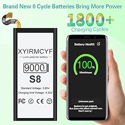XYIRMCYF Galaxy S8 Battery