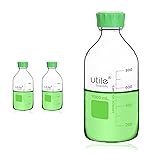 Utile Media Bottle, 2pcs of 1000ml(33.8oz) 3.3