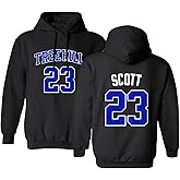 KINGS SPORTS Ravens Basketball Movie #23 Nathan Scott One Tree Hill Jersey Style Men's Hoodie Sweatshirt