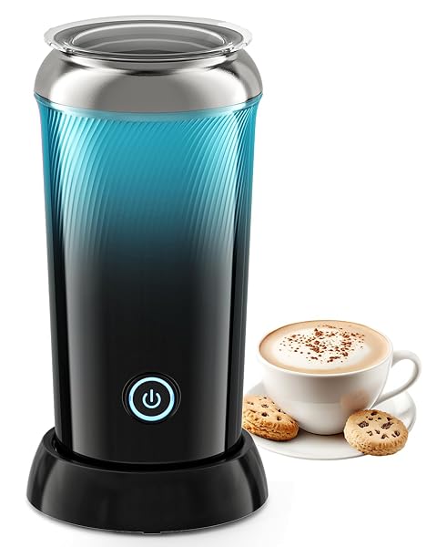 MAESTRI HOUSE MILK FROTHER, 3-IN-1 HOT & COLD...
