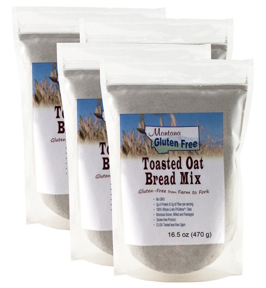 Gluten Free Toasted Oat Bread Mix 4 Pack Buy Online in United Arab