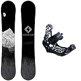 System MTN Snowboard with APX Bindings Men's