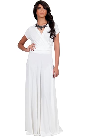 white flowy cocktail dress