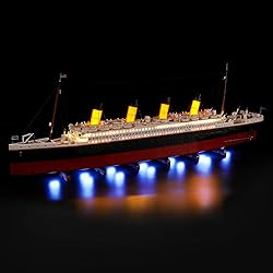 BRIKSMAX Led Lighting Kit for Creator Titanic