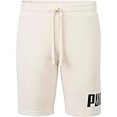 Puma Mens Big Logo Fleece 10" Shorts (Available in Big &amp; Tall)