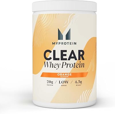Myprotein Clear Whey Isolate Orange 875g - 20g Protein per Serving