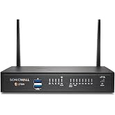 SonicWall TZ270W Wireless Gen7 Firewall | SMB Wi-Fi Security Appliance with 2 Gbps Firewall Speed, Integrated Wireless Radios, Threat Protection, and Cloud Management (02-SSC-2823)