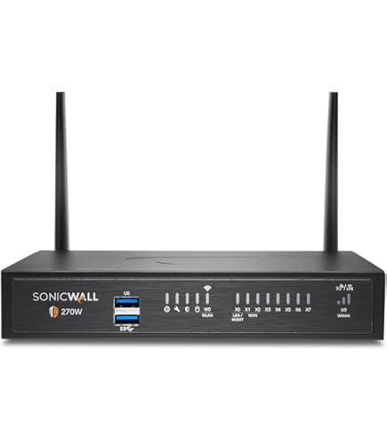 新品箱入り SonicWall TZ170 Amazon.com: SonicWall TZ370W Wireless SecureUpgradePlus | 3YR