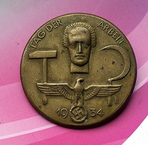 Amazon De Deutschen Badge Tag Der Arbeit 1934 2 Weltkrieg Nazi Dritten Reich