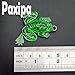 Paxipa 4pcs Rubber Frog Fishing Lures Soft Bass Spinner Bait Weedless hook