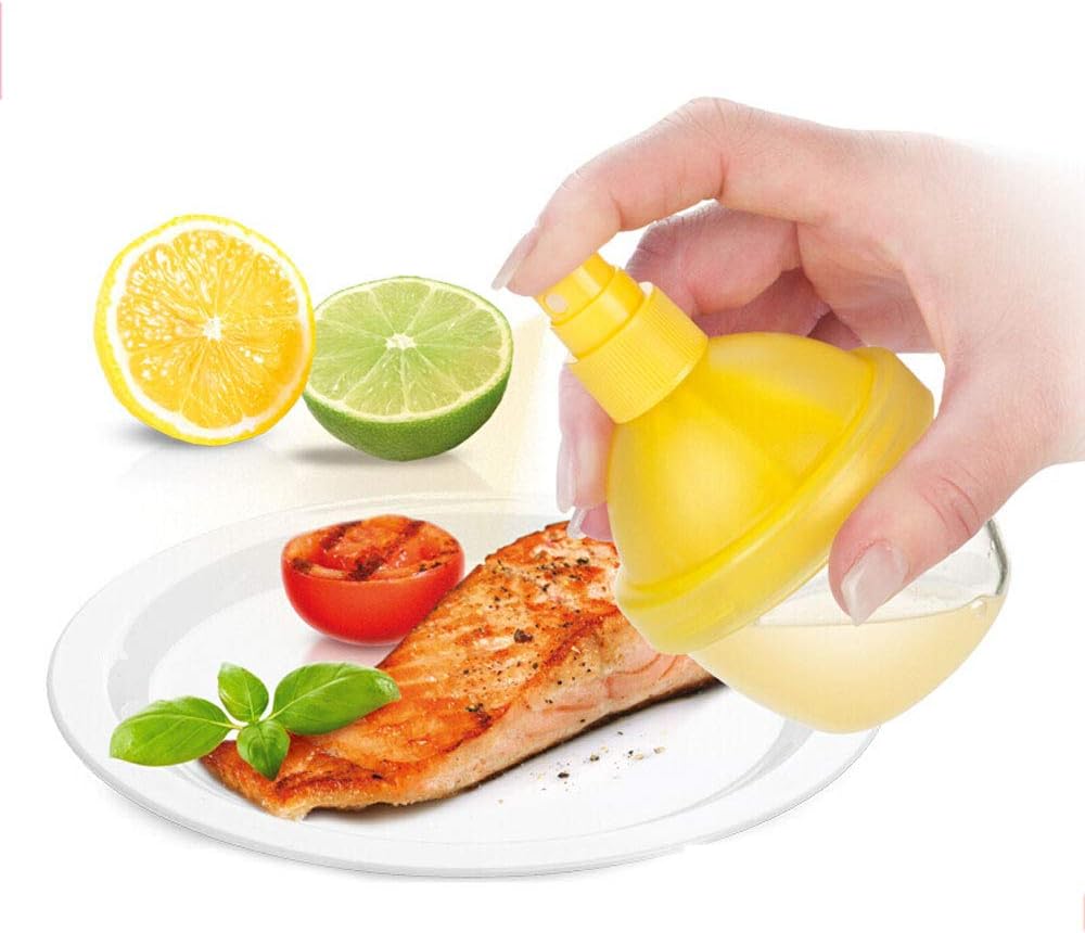 Kitchen Gadgets Lemon Sprayer Manual Fruit Juicer Sprayer Juicer Cup Random Colors Are Sent Yellow Or Green One