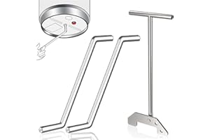 Woiron Garbage Disposer Unjamming Wrench with 2 PCS Allen Wrench Tool for Removing Clogs Above The Sink