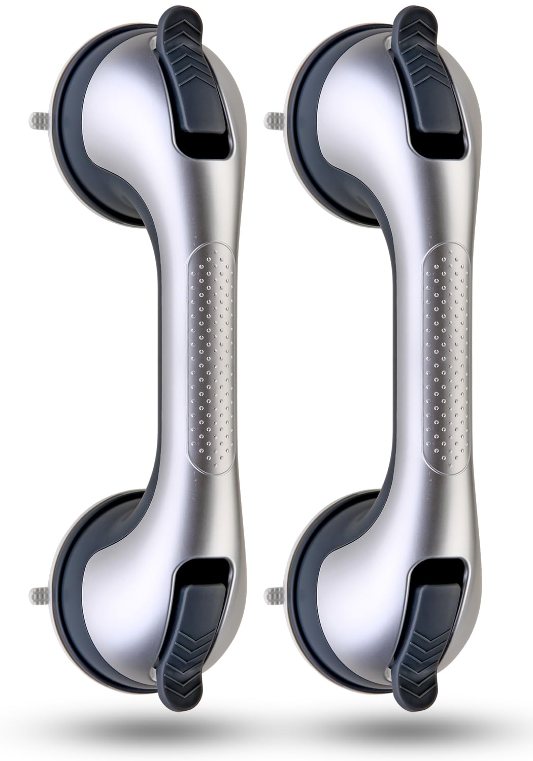Photo 1 of 2 Pack Shower Handles for Elderly Suction Cup Bar,Grab Bars for Bathtubs and Showers, Heavy Duty Shower Handle Removable Bath Handrails for Seniors Assistance Products,Chair Bathroom Safet