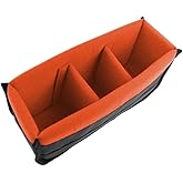 XUZHID Shockproof DSLR SLR Camera Insert Organizers Case Partition Divider Protections Bag