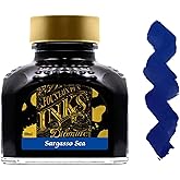 Diamine Fountain Pen Bottled Ink, 80ml - Sargasso Sea