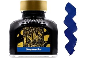 Diamine Fountain Pen Bottled Ink, 80ml - Sargasso Sea