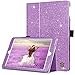 BENTOBEN iPad Air 2 Case, iPad Air 1 Case, iPad 6th Generation Case, iPad 5th Gen Case, Glitter PU Leather Folio Stand Smart Cover Auto Wake/Sleep Case for iPad Air 1/2, iPad 9.7 2018/2017, Purple