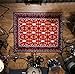 Meinl Percussion Drum Set Rug, 78 x 63 Inches, Tightly Woven Fabric With Non-Slip Grip Bottom, Oriental (MDR-OR)