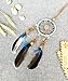 DrCor Small Dream Catchers for Cars Accessories Interior Rearview Mirror Car Charms Mini Dream Catchers Car Hanging Boho Handmade Feather Pendant Decor