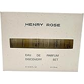 Henry Rose Eau de Parfum Discovery Set – 6 x 0.05 fl oz / 1.5 ml Spray Vials | Dave, Flora Carnivora, Jake’s House, Queens & Monsters, Torn, Windows Down