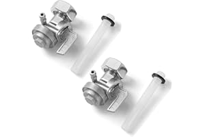 WODSWOD Fuel Shut Off Petcock Valve M16 x 1.5mm for Generac 3500W-9000W 5.5HP-16HP Generator, Gas Tank Shut for Predator Generac 8750 Parts (2 PACK)