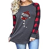 Women's This is My Christmas Movie Watching Shirt Raglan Long Sleeve Baseball Shirts Novelty Graphics Tees Tops (X-Large, Grey 02)