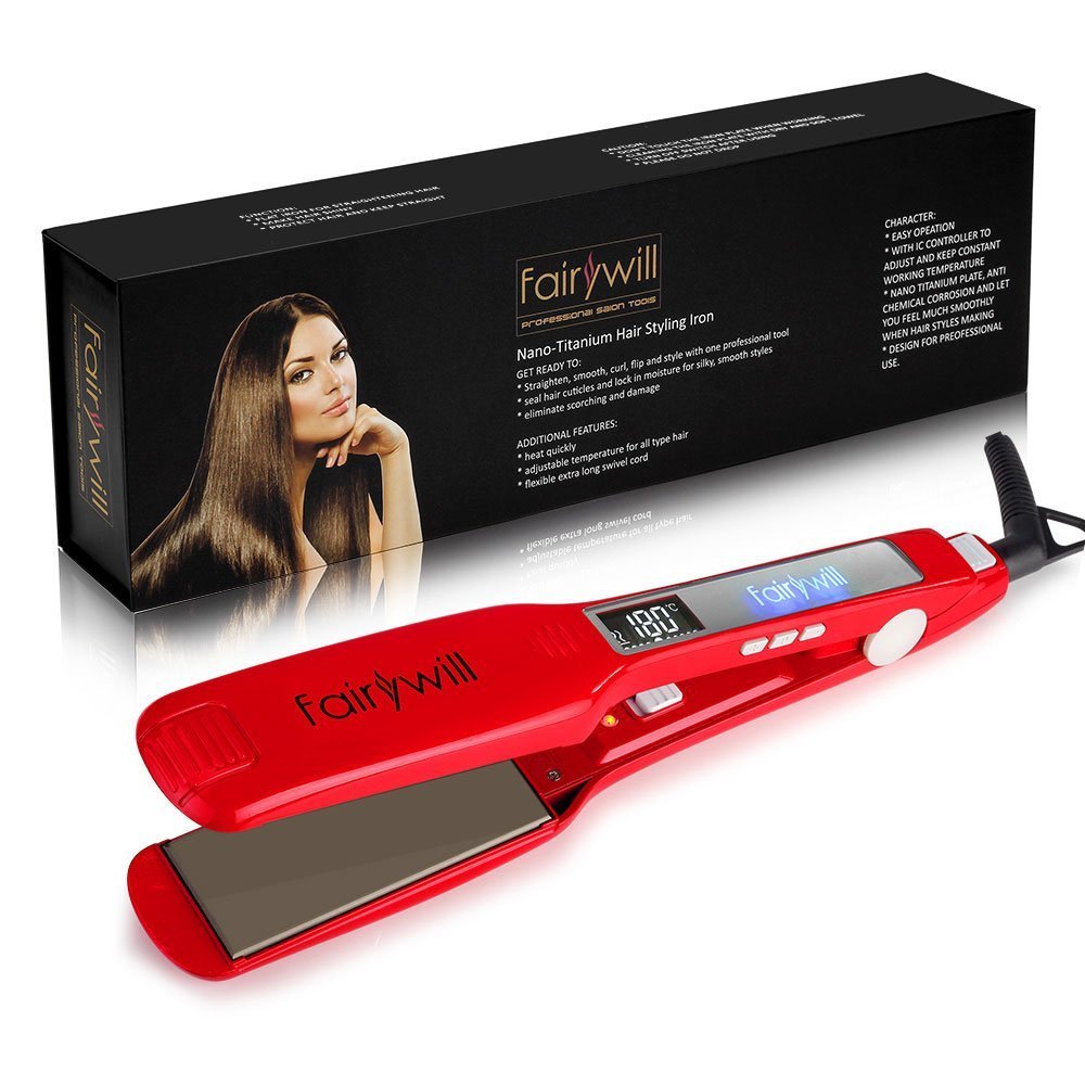 red plate flat iron