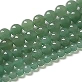8mm Natural Green Aventurine Beads Round Gemstone Loose Beads for Jewelry Making 15"(45-48pcs/strand)