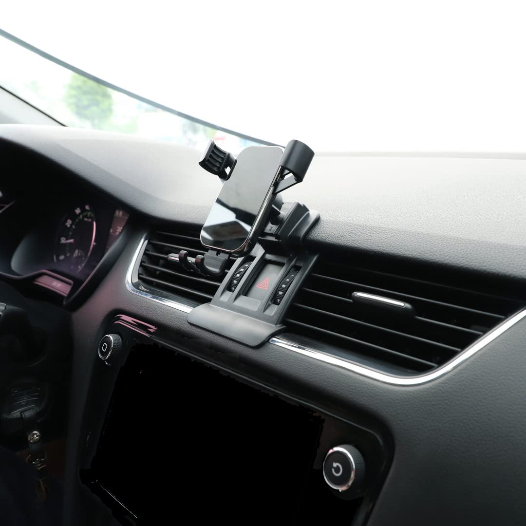 LSXEL Car phone holder compatible with Skoda Octavia 3 2016 2017 2018 2019 Auto parts (for Octavia 3 2016-2019)