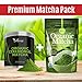 Organic Ceremonial Matcha - Best Taste - USDA Organic - Energy Booster - Green Tea Powder (2oz)