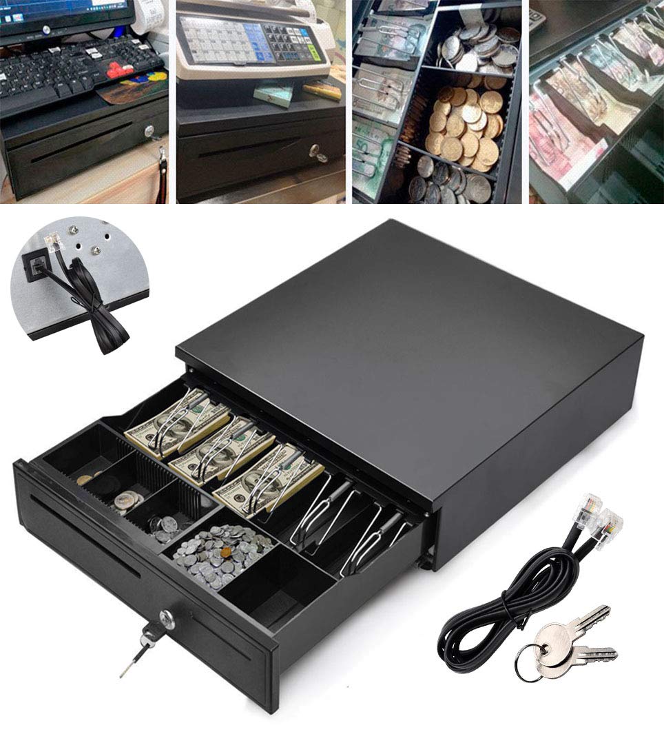 Light Duty Cash Drawer Multipurpose Shop Till Drawer 12v Heavy
