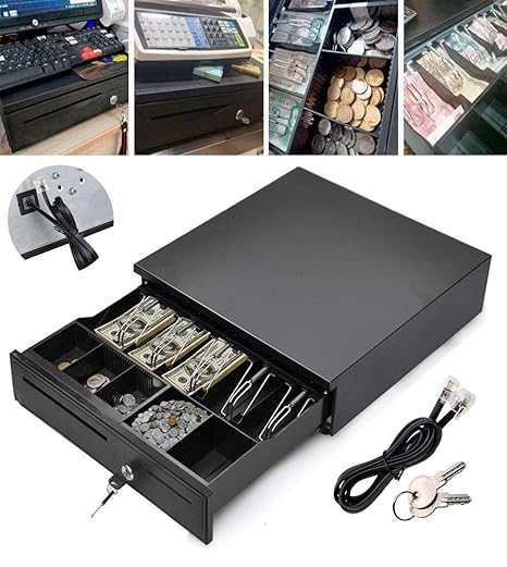 Light Duty Cash Drawer Multipurpose Shop Till Drawer 12v Heavy