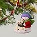 Hallmark Keepsake Christmas Ornament 2018 Year Dated, Snowman and Lamb Snow Buddies Series #21