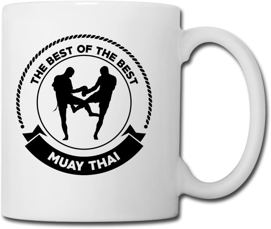 Muay Thai Ceramic Cup Gift To Graduation 11oz Coffee