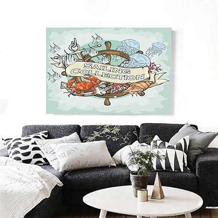 Amazon Com Warm Family Nautical Decor The Picture For Home