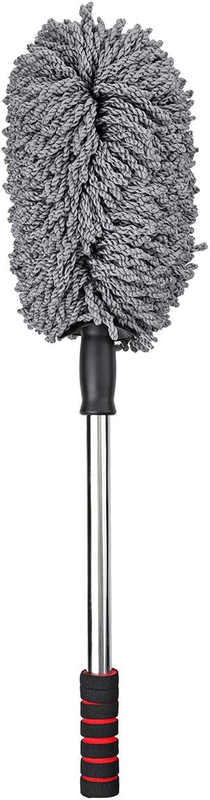 Audew Car Duster - Ultimate Car Dash Duster Brush for Car Exterior or Interior Cleaning - Also Used for Home Kitchen Computer Cleaning Brush Dusting Tool