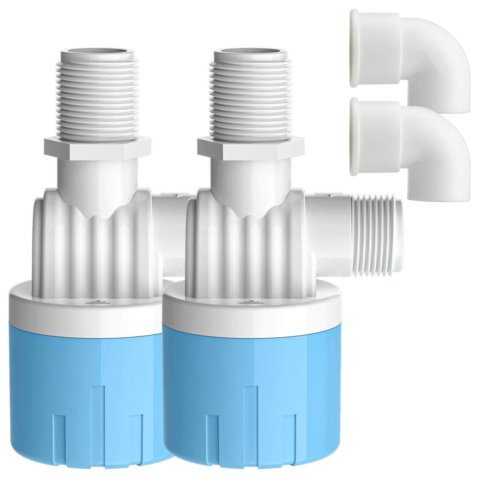 Photo 1 of "3/4" Automatic Water Level Control Valve (2-Pack) - Water Float Valve for Water Tanks, Aquariums, Solar Systems & Auto Pots - water trough float valve - Perfect Upgrade for Water Tanks"