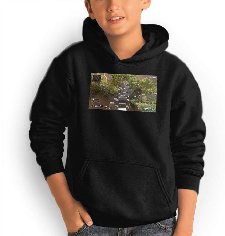 Teen Hoodies Apex Legends Forest Hooded Sweatshirt Cool Aesthetic