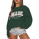 Lytiarul Christian Made for More Sweatshirts for Women Jesus Faith Bible Verse Shirt Oversized Inspirational Hoodie Pullover