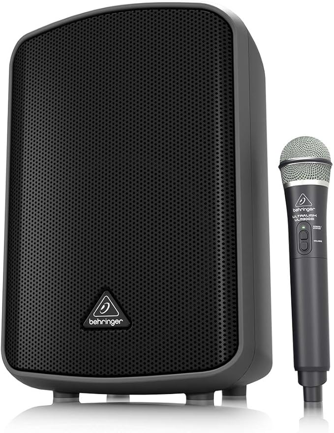 behringer mpa200bt 200w speaker with microphone
