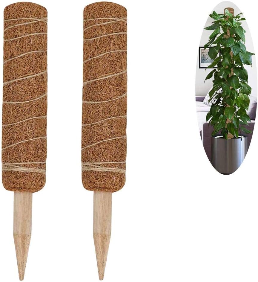 Augproveshak Polo De Musgo Planta De Apoyo, 2Pcs 45CM Totem Pole ...