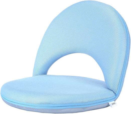 Floor Chair Floor Cushion Sofa Folding Adjustable 5 Position Floor Seat With Back Support For Kids Adult Great For Gaming Reading Tv Watching